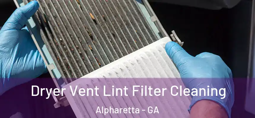 Dryer Vent Lint Filter Cleaning Alpharetta - GA