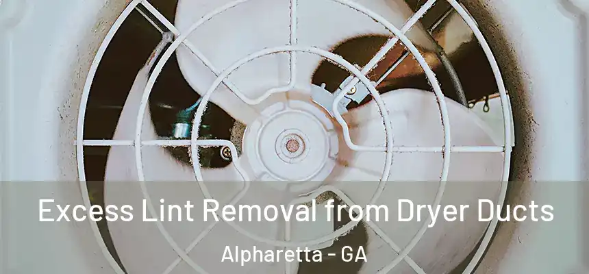 Excess Lint Removal from Dryer Ducts Alpharetta - GA