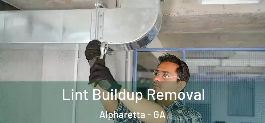 Lint Buildup Removal Alpharetta - GA